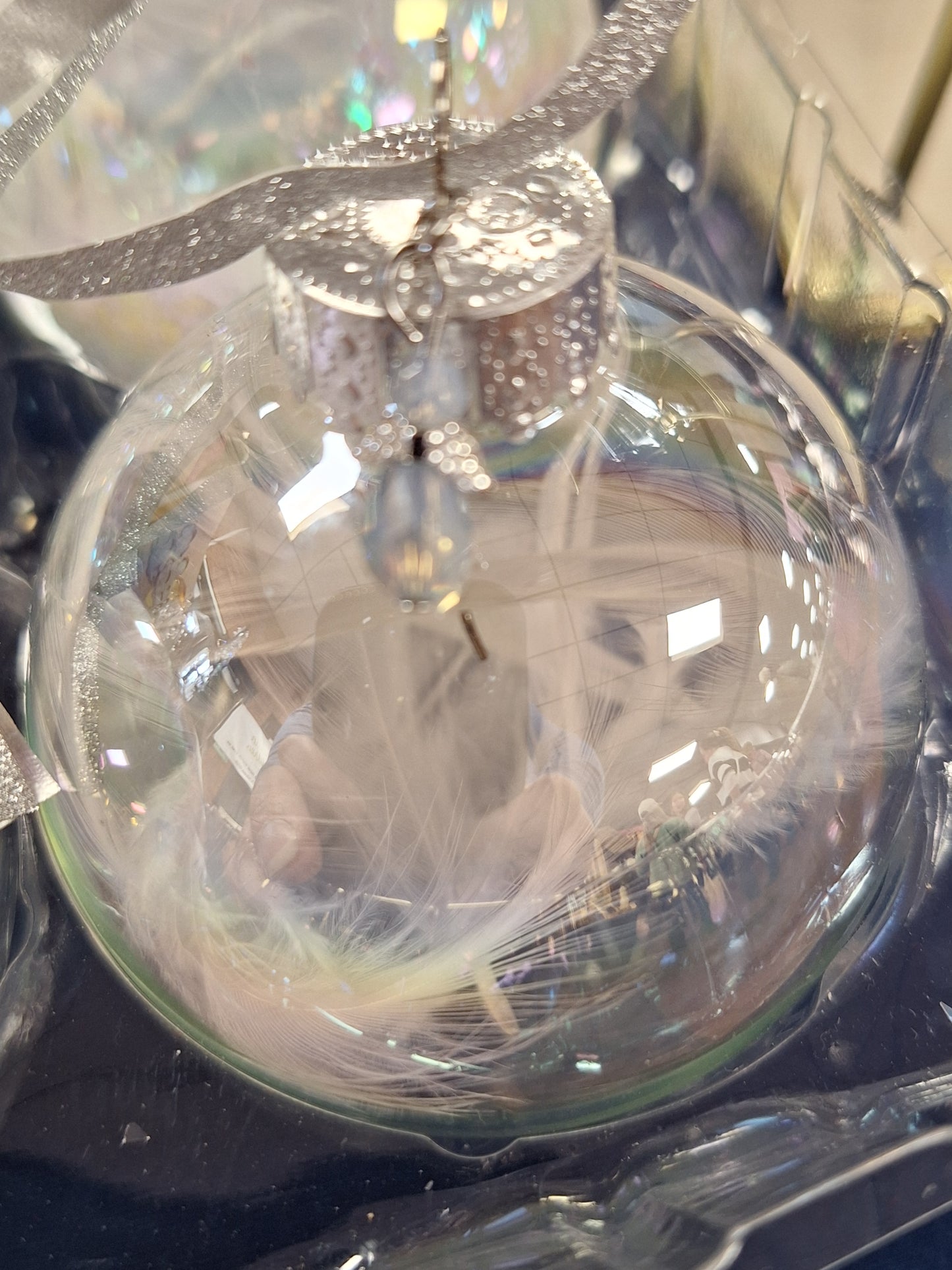 Glass Guardian Angel Feathers