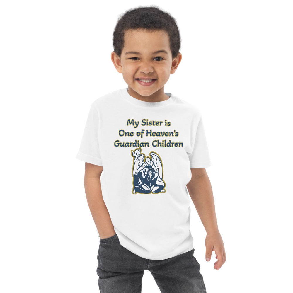 My Guardian Sister - Toddler T-Shirt Blue