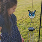 Butterfly Solar Memorial Wind Chime