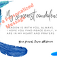 Personalized Sympathy Card