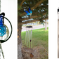 Butterfly Solar Memorial Wind Chime