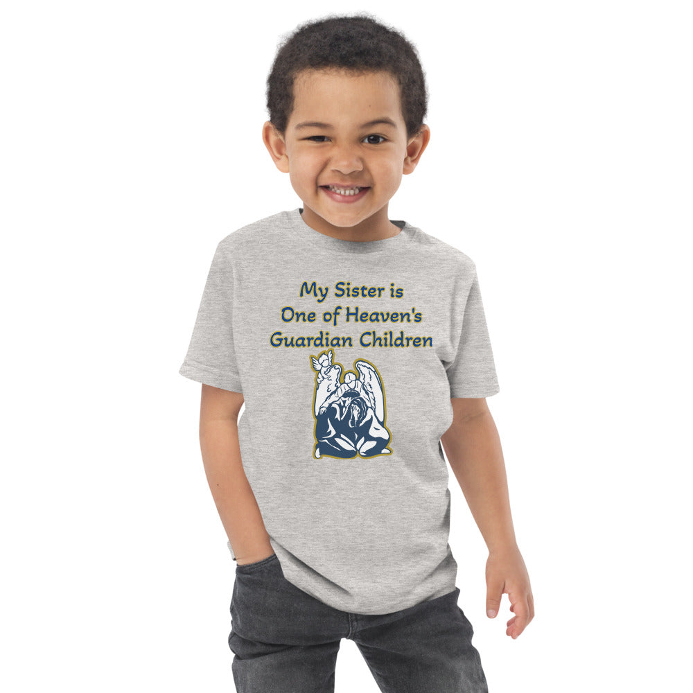 My Guardian Sister - Toddler T-Shirt Blue