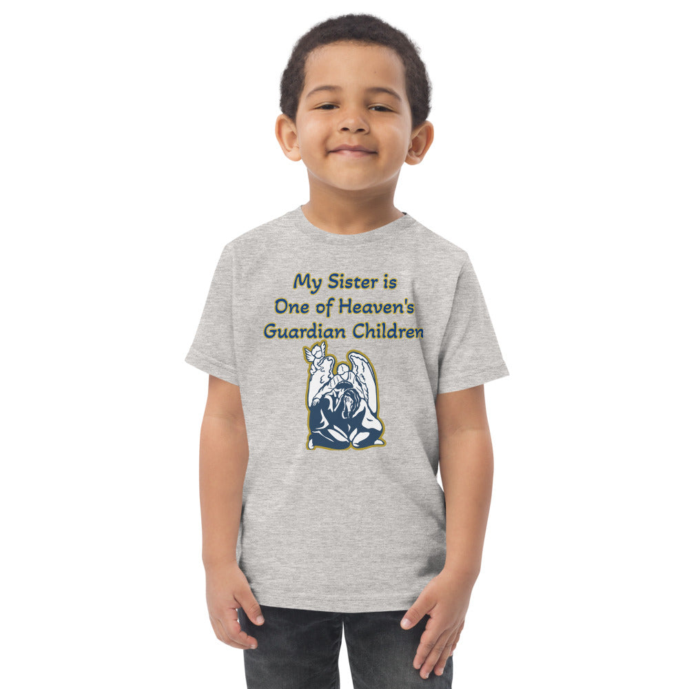 My Guardian Sister - Toddler T-Shirt Blue