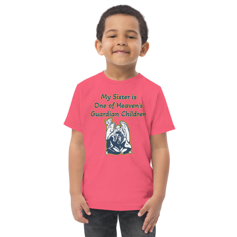 My Guardian Sister - Toddler T-Shirt Blue