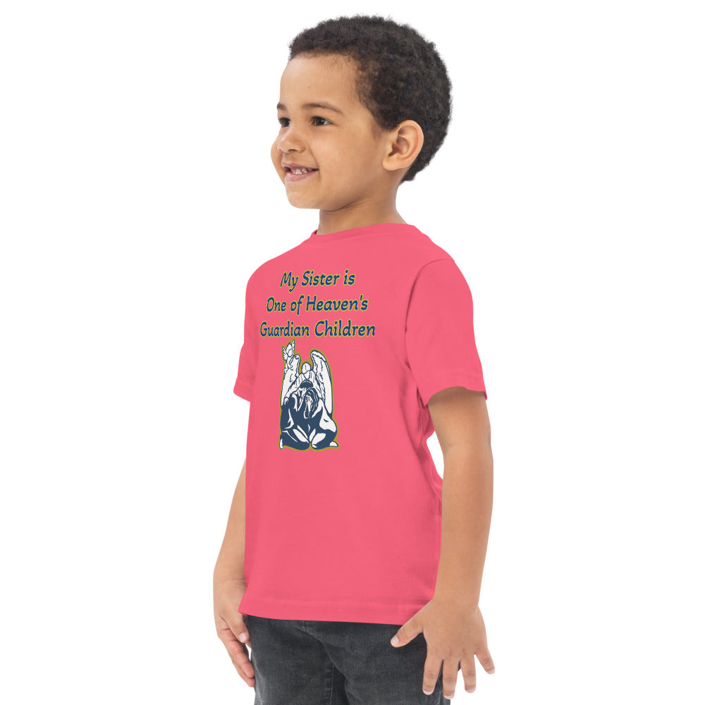 My Guardian Sister - Toddler T-Shirt Blue