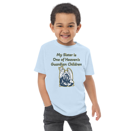 My Guardian Sister - Toddler T-Shirt Blue