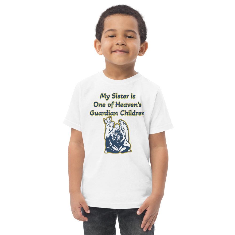 My Guardian Sister - Toddler T-Shirt Blue