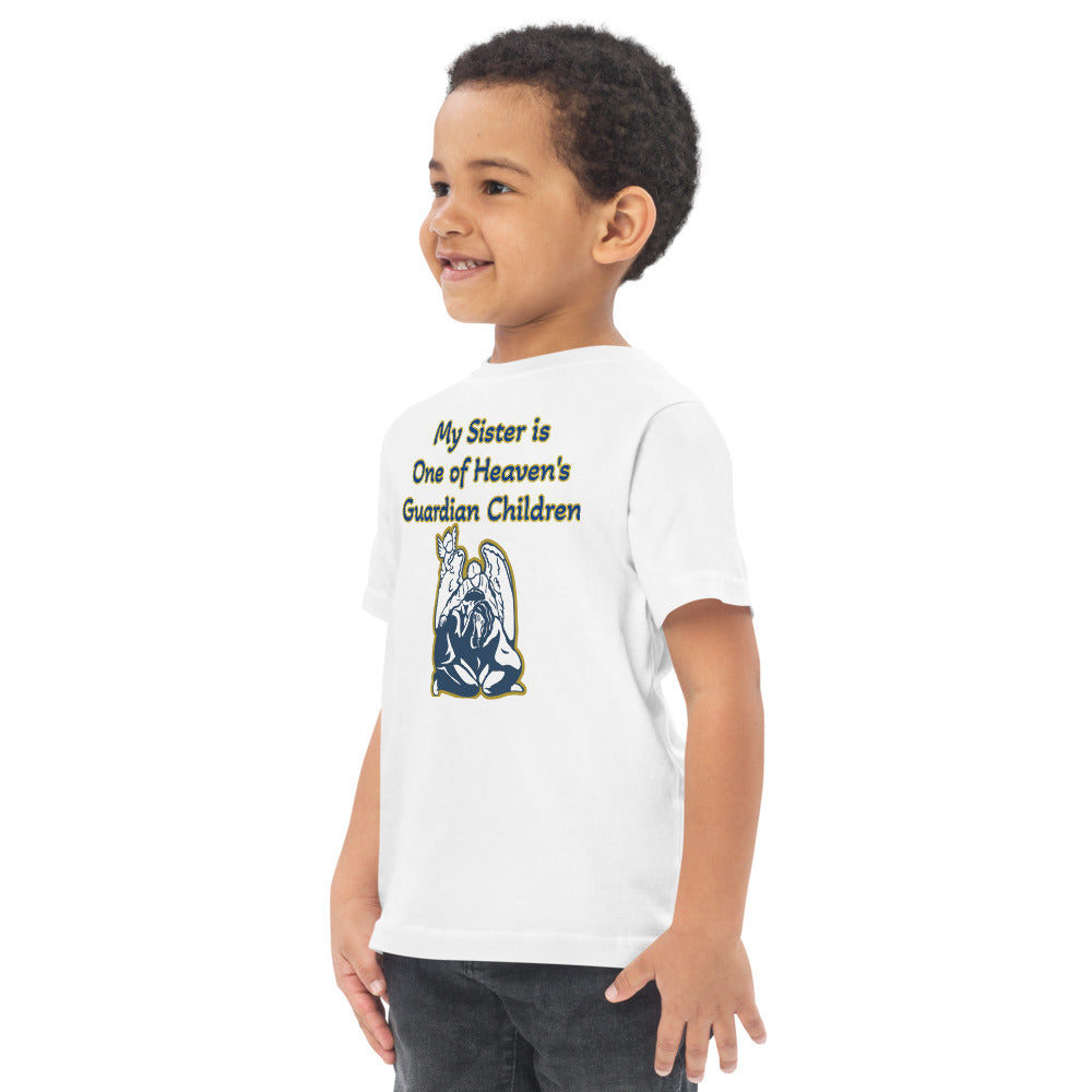 My Guardian Sister - Toddler T-Shirt Blue