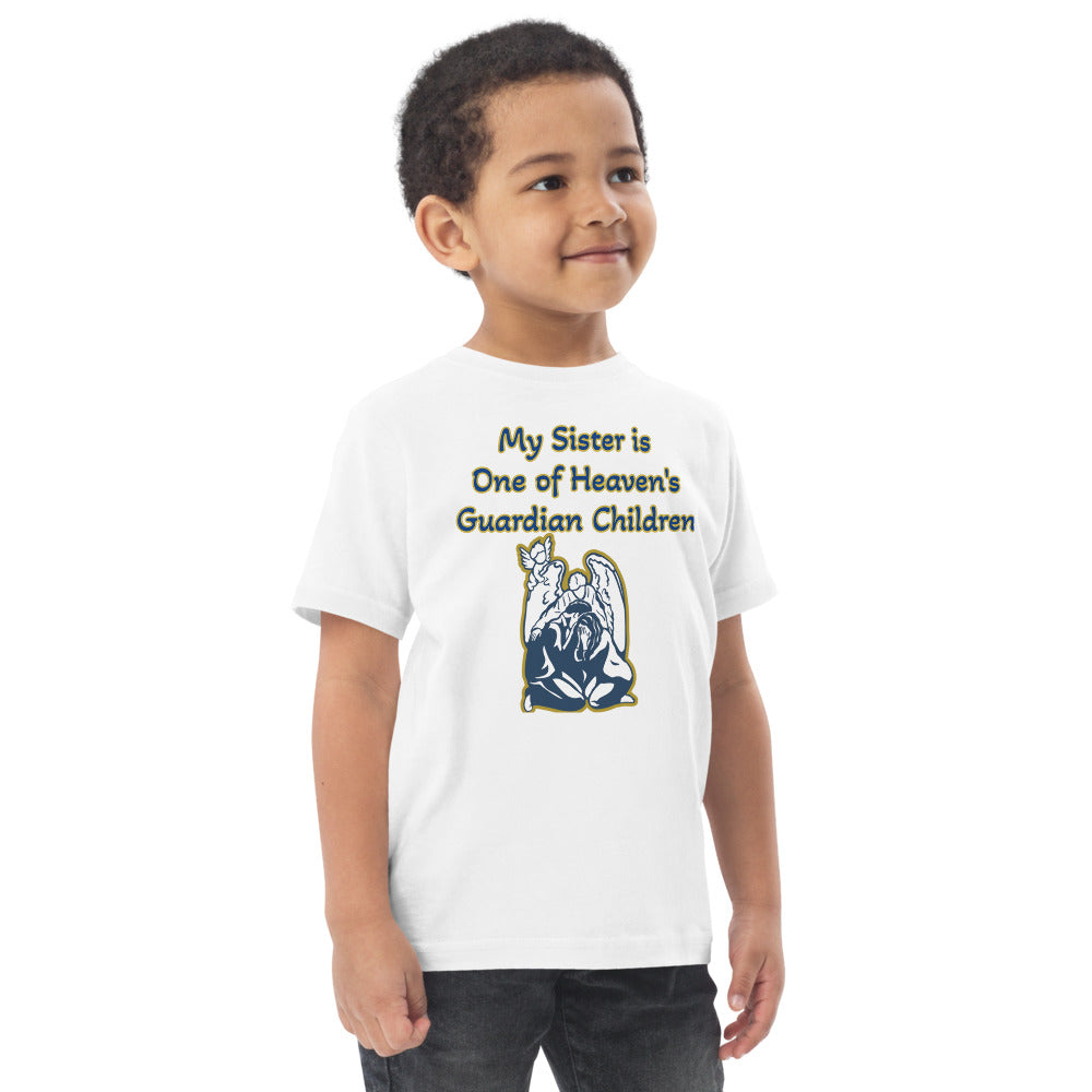 My Guardian Sister - Toddler T-Shirt Blue