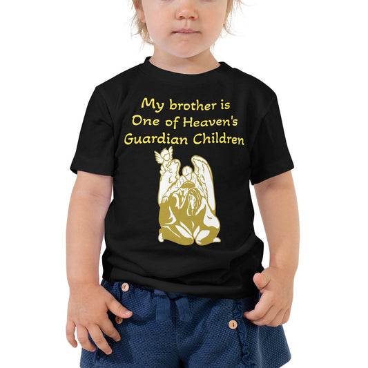 My Brother Guardian - Toddler T-Shirt Gold