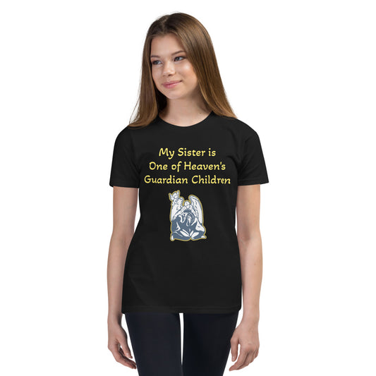 My Sister Guardian - Youth T-shirt Gold